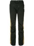 Kru Side-stripe Ski Trousers - Black