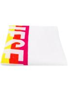 Diesel X Pride Beach Towel - White