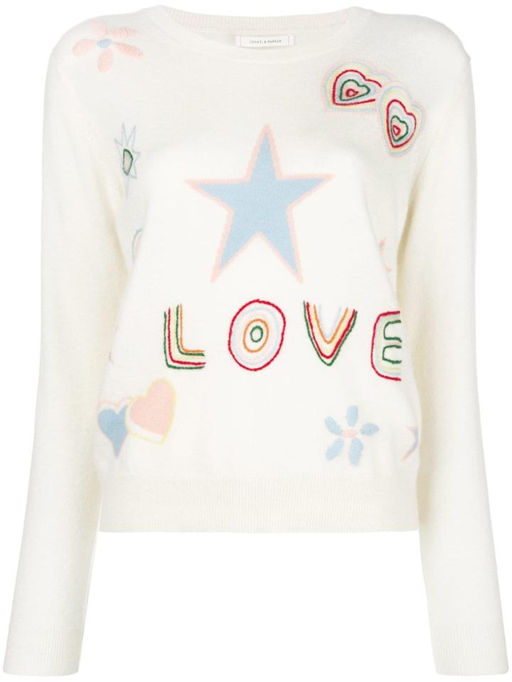 Chinti & Parker Love Jumper - Nude & Neutrals