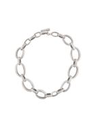 Ann Demeulemeester Antique Chain Necklace - Metallic