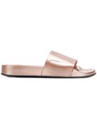 Jimmy Choo Patterned Slider Sandals - Pink