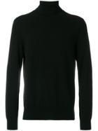 Laneus Turtle Neck Sweatshirt - Black