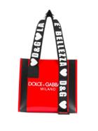 Dolce & Gabbana Street Shopping Bag - Red