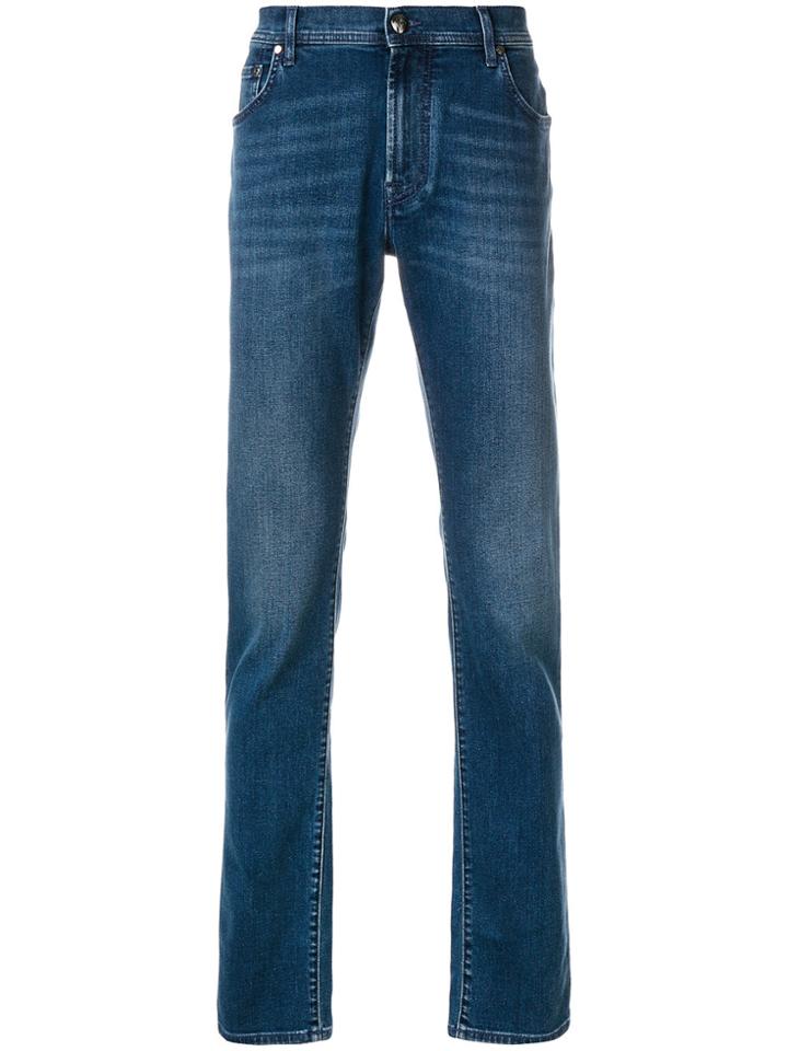 Corneliani Slim-fit Jeans - Blue