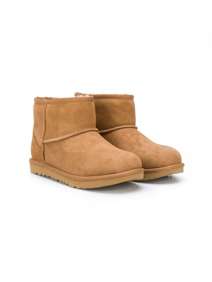 Ugg Australia Kids Teen Mini Classic Ii Boots - Brown