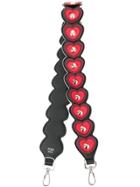 Fendi Heart Embroidered Strap