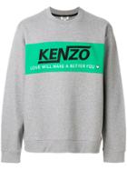 Kenzo Printed Sweatshirt - Grey