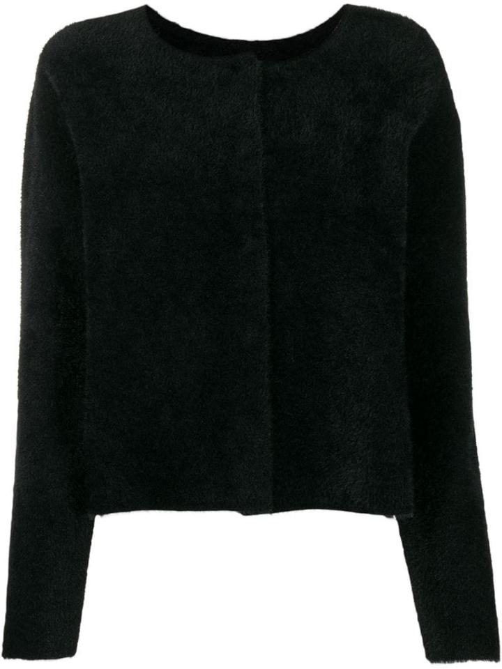 Twin-set Textured Cardigan - Black