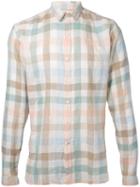 Oliver Spencer - Checked Shirt - Men - Cotton/linen/flax - 15, Cotton/linen/flax