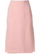 No21 High Low Skirt - Pink