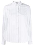 Aspesi Stripe Print Shirt - White