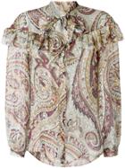 Etro Paisley Patterned Blouse - Nude & Neutrals