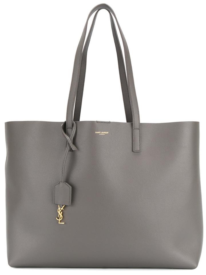 Saint Laurent Shopping Tote Bag - Grey
