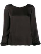 Theory Long Sleeved Top - Black