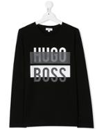 Boss Kids Logo Tee - Black