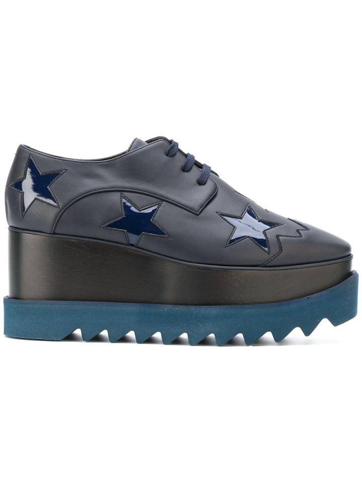 Stella Mccartney Star Elyse Platform Shoes - Blue