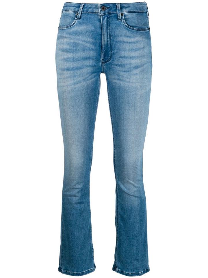 Dondup Cropped Denim Jeans - Blue