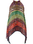 Missoni Colour-block Pleated Blouse - Multicolour
