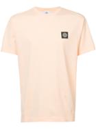 Stone Island Logo Patch T-shirt - Pink & Purple