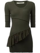 Damir Doma Tana Top, Women's, Size: Small, Green, Cotton/spandex/elastane/cupro