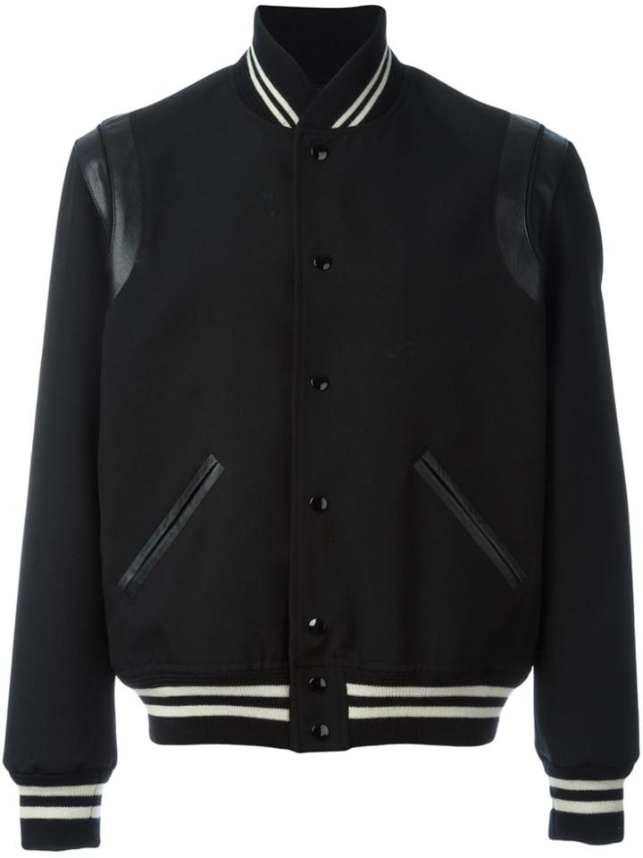 Saint Laurent Teddy Jacket - Black