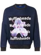 Diesel Muffinheads Print Sweater - Blue