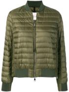 Moncler Padded Bomber Jacket - Green