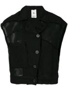 Lost & Found Rooms Sleeveless Jacket - Black
