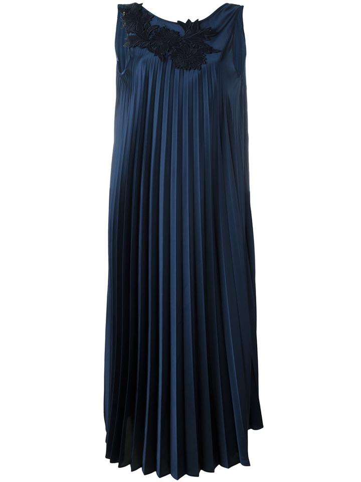 P.a.r.o.s.h. Piano Dress, Women's, Size: Xs, Blue, Polyester