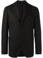 The Gigi Three-button Blazer, Men's, Size: 52, Green, Cotton/polyamide/cupro/virgin Wool