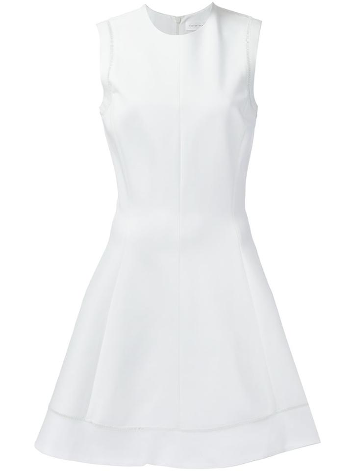 Victoria Beckham 'ajoure' Flared Mini Dress