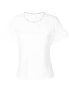 Chloé Cutout Embellished Top - White