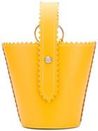 Sara Battaglia Helen Bucket Bag - Yellow