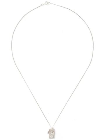 Ros Millar 'textured Tag' Necklace