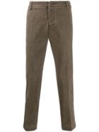 Entre Amis Vintage Wash Chinos - Brown