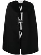 Valentino Vltn Cape - Black