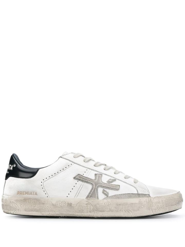 Premiata Steven Low-top Sneakers - White