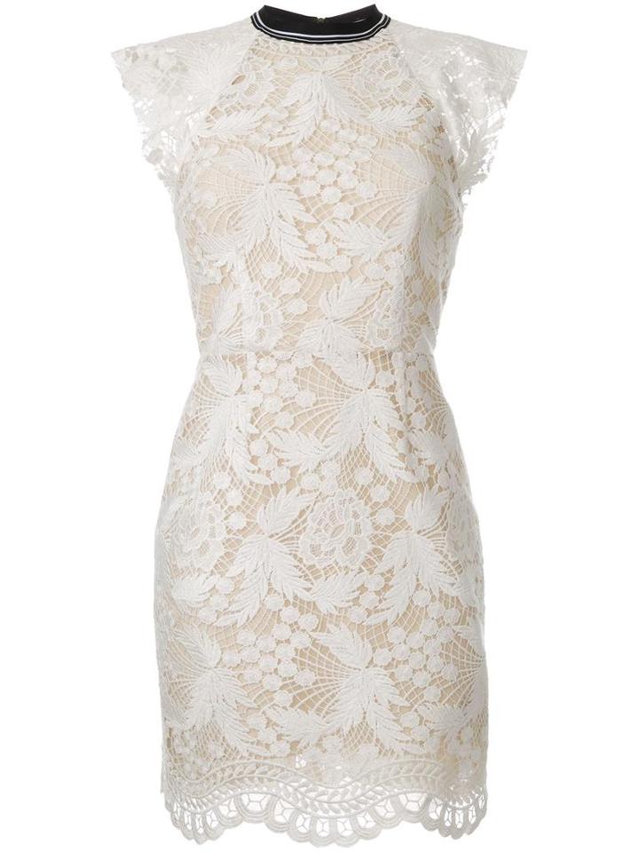 Rebecca Vallance 'the Society' Mini Dress, Women's, Size: 10, White, Nylon