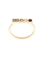 Ilana Ariel Multi Stone Ring, Women's, Size: 6, Metallic