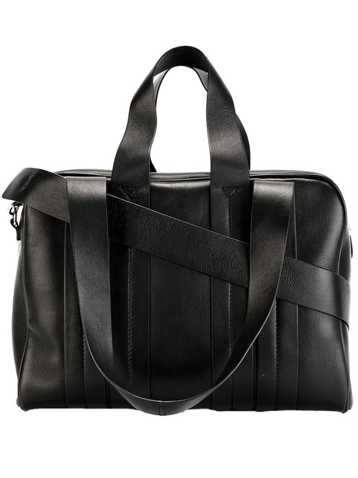 Corto Moltedo - Costanza Tote Bag - Unisex - Nappa Leather - One Size, Black, Nappa Leather