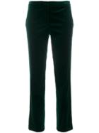 Theory Cropped Chinos - Green