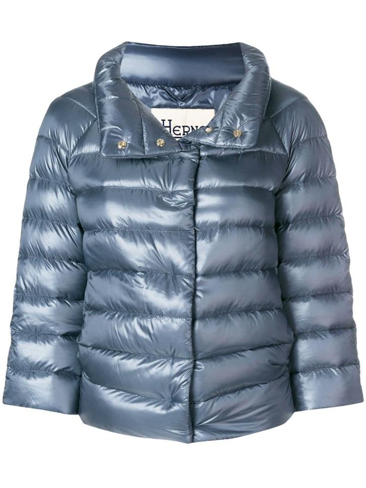 Herno Sofia Puffer Jacket - Grey