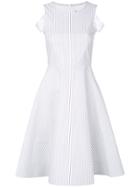 Karl Lagerfeld Cut-out Shoulder Dress - White