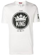 Dolce & Gabbana King Crew Neck T-shirt - White