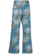 Kenzo Indonesian Flower Jeans - Blue