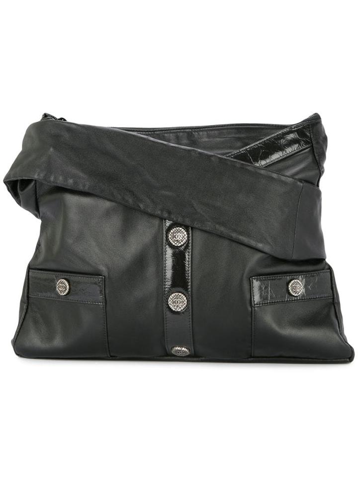 Chanel Pre-owned Jacket-style Shoulder Bag - Black