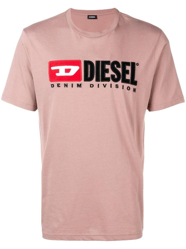 Diesel 90's Logo T-shirt - Pink