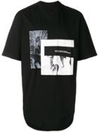 Julius Graphic Print T-shirtround Nec - Black
