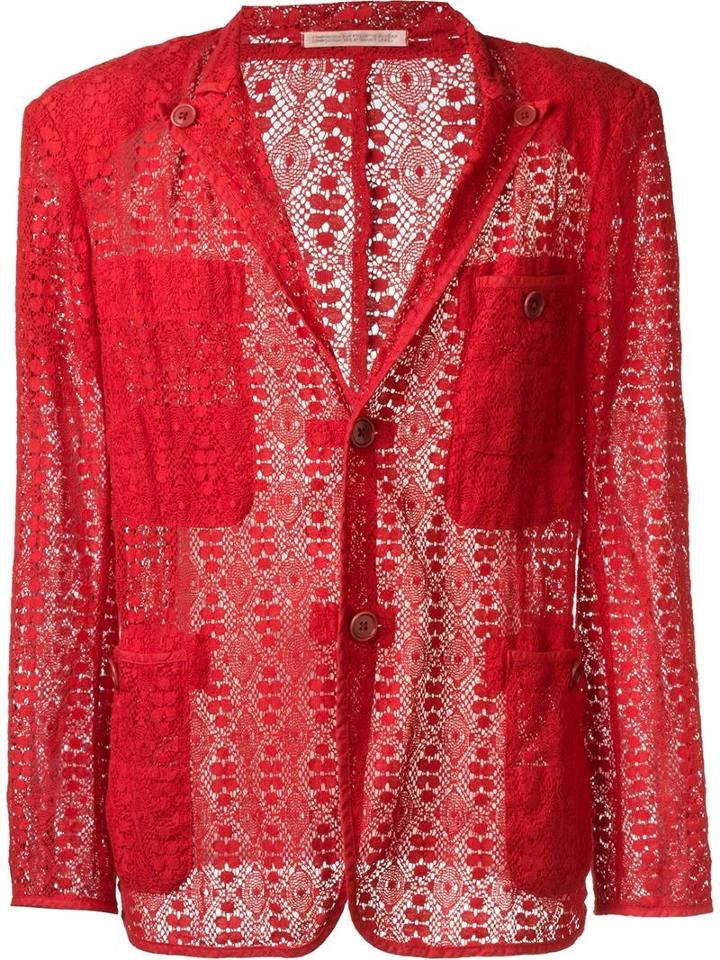 Yohji Yamamoto Vintage Lace Blazer