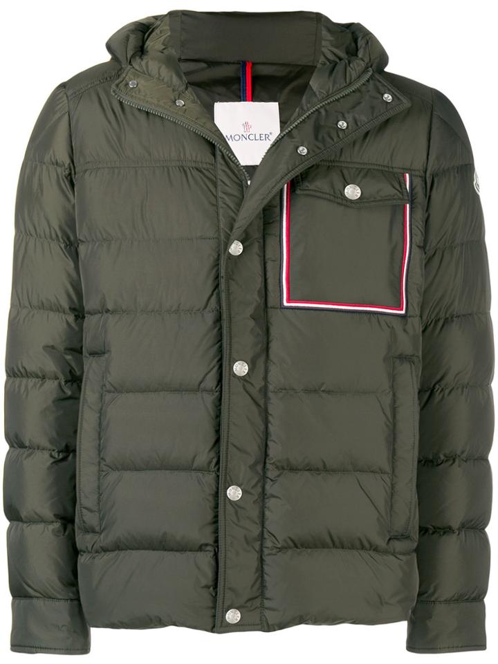 Moncler Prevot Hooded Jacket - Green